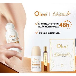 Combo Lăn Khử Mùi và Nước Hoa Lăn Olee