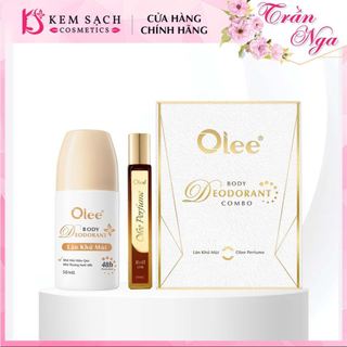 Combo Lăn Khử Mùi và Nước Hoa Lăn Olee