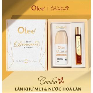 Combo Lăn Khử Mùi và Nước Hoa Lăn Olee
