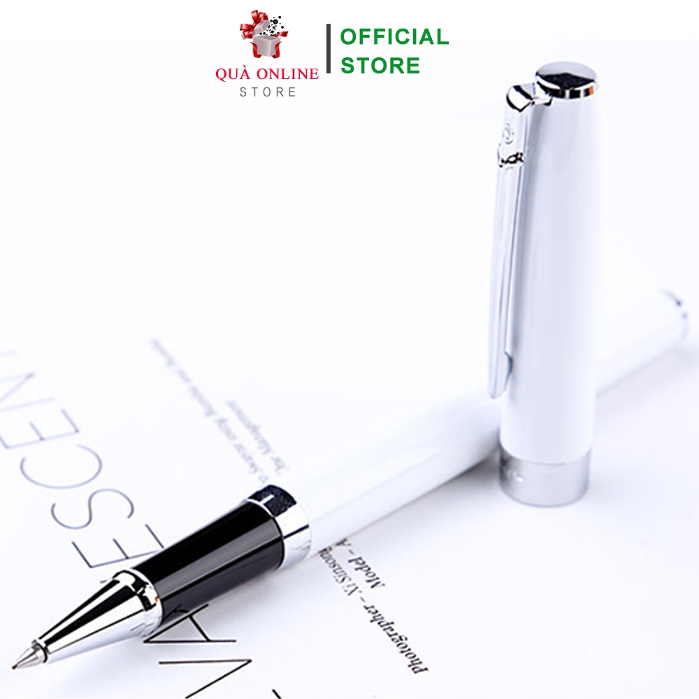 BÚT KÝ PICASSO CAO CẤP PHONG CÁCH Minimalism MÀU TRẮNG [MIỄN PHÍ KHẮC TÊN - LOGO] BÚT KÝ CAO CẤP