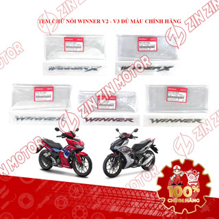 Tem Chữ Nổi Winner X, Chữ Winner Nổi 86640-K2P-V00ZA, 86640-K56-V60ZA, 86831-K56-V40ZA, 86831-K56-V90ZA Chính Hãng