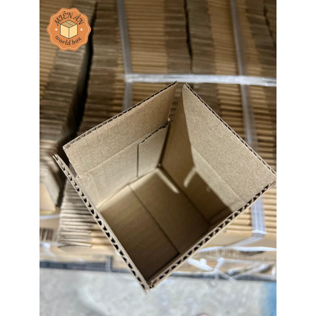 Hộp giấy size 8x8x8 cm - SET 5C, thùng carton gói hàng Everest