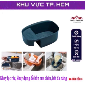 Khay lọc rác, khay đựng đồ bồn rửa chén, bát đa năng