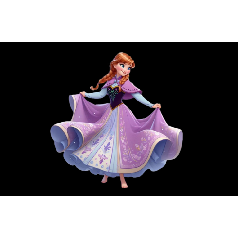 Hình ủi nhiệt công chúa Elsa dễ dàng ủi tại nhà bằng bàn là, sticker 3d, sticker in áo theo yêu cầu inbox shop