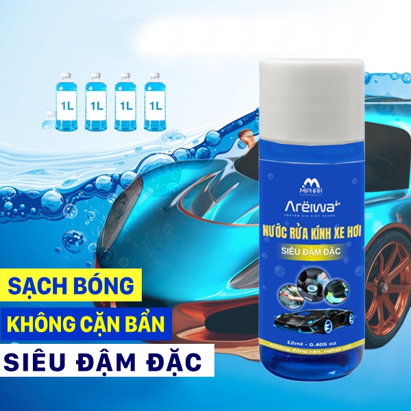Chai Vệ sinh - Xịt Khuẩn - Khử Mùi Xe Hơi ô tô Nano Areiwa x Vệ sinh nội thất ô tô X Không hóa chất x Hàng chính hãng
