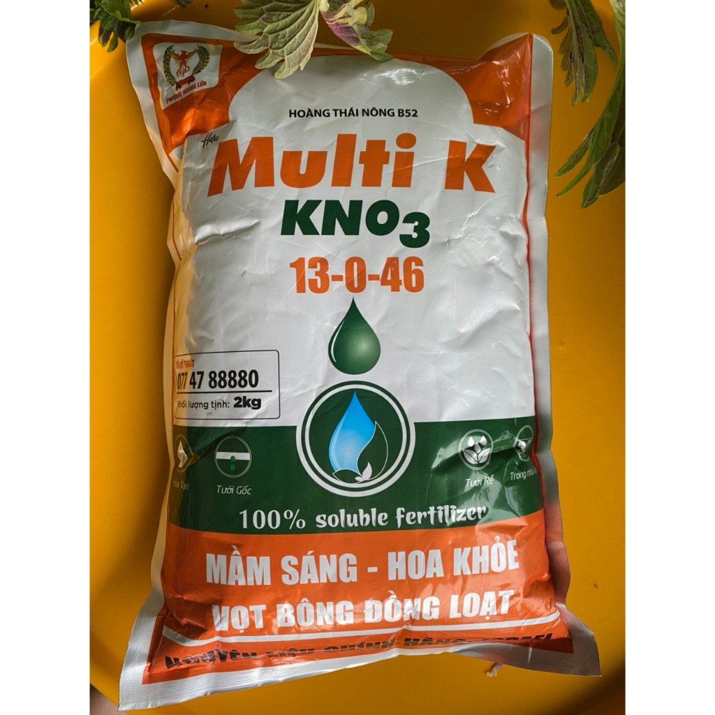 Phân bón Kali Nitrat (KNO3) 2kg - MULTI K 13-0-46 nhập khẩu Israel ...