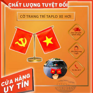 BỘ CỜ TRANG TRÍ TAPLO XE HƠI CHẤT LƯỢNG TỐT - PHÙ HỢP MỌI LOẠI XE