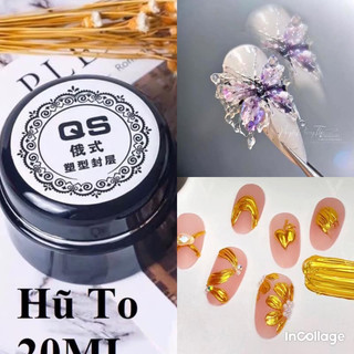 Gel vẽ nổi QS gel thuỷ tinh trà tráng gương gel QS