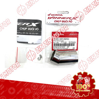 Chụp Đuôi Pô Winner X V3 2022+, Winner X V2 2019+, RS150 V3 HLSAC-K2P-MEP03 Chính Hãng