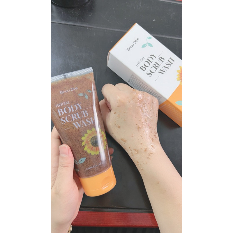 Tẩy Tế Bào Chết Body Beau 24 + Hàn Quốc làm sạch làn da mịn màng