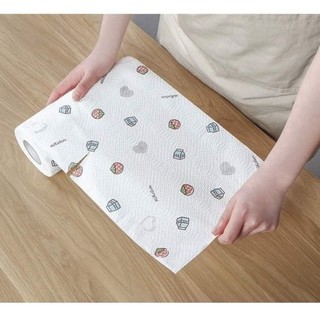 giấy lau đa năng cuộn 220 tờ