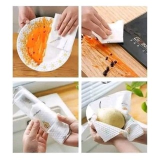 giấy lau đa năng cuộn 220 tờ