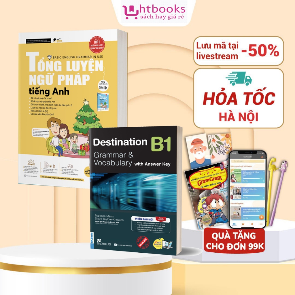 Sách Destination B1 Grammar & Vocabulary with Answer Key Và Tổng Luyện ...