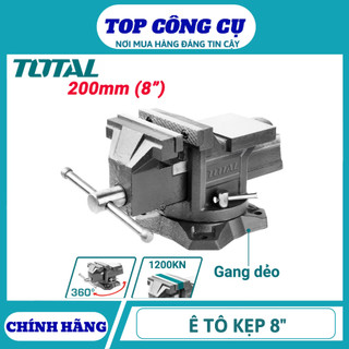 TOTAL Ê tô kẹp 8 inch THT6186 (Kho hàng Total Chính hãng)