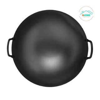 Chảo Thép Cacbon Chống Dính CAO CẤP Kiểu Dáng Sâu Lòng 2 quai - Hunghome
