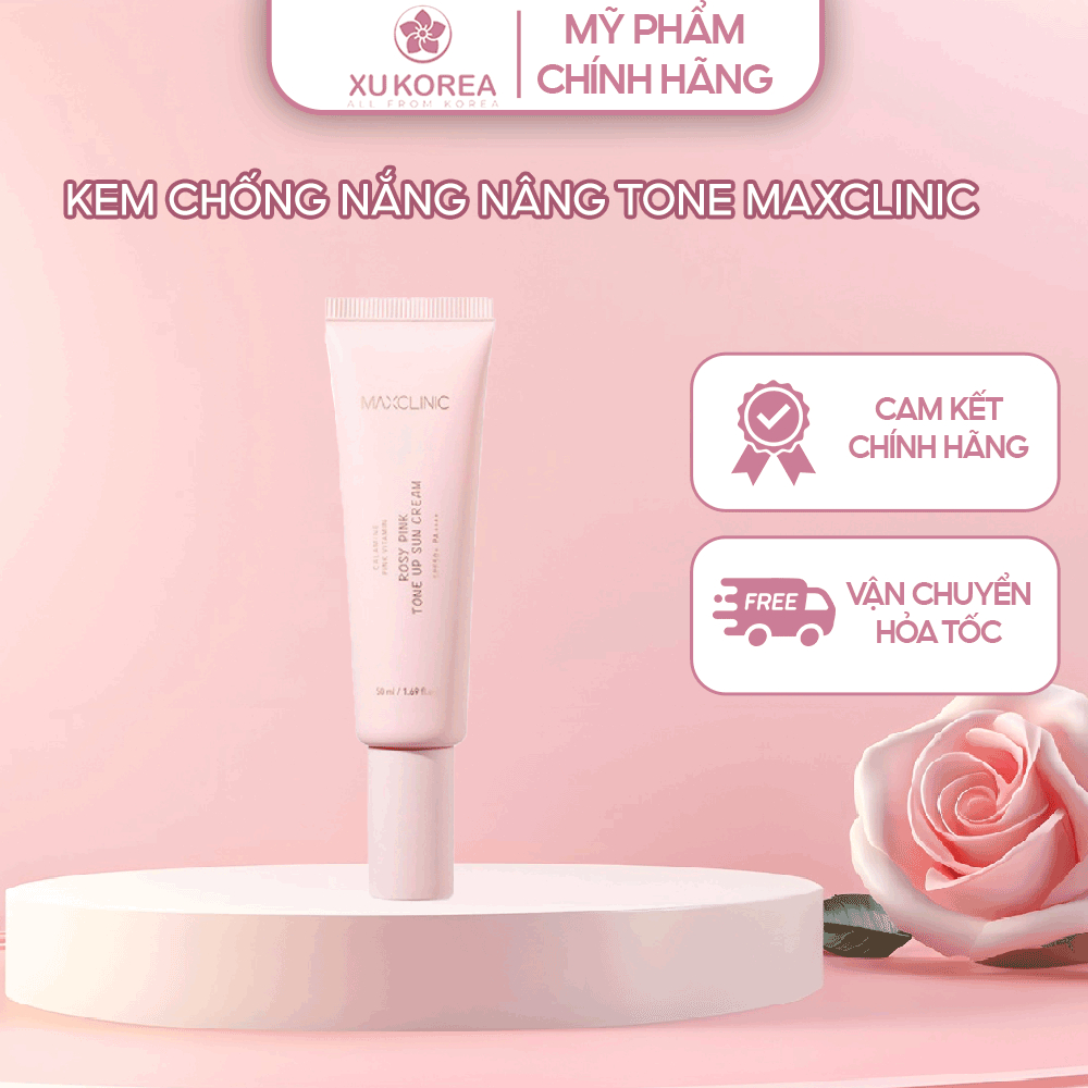 Kem Chống Nắng Maxclinic Nâng Tone 50ml (Spf50+,Pa++++) | Xù Korea ...