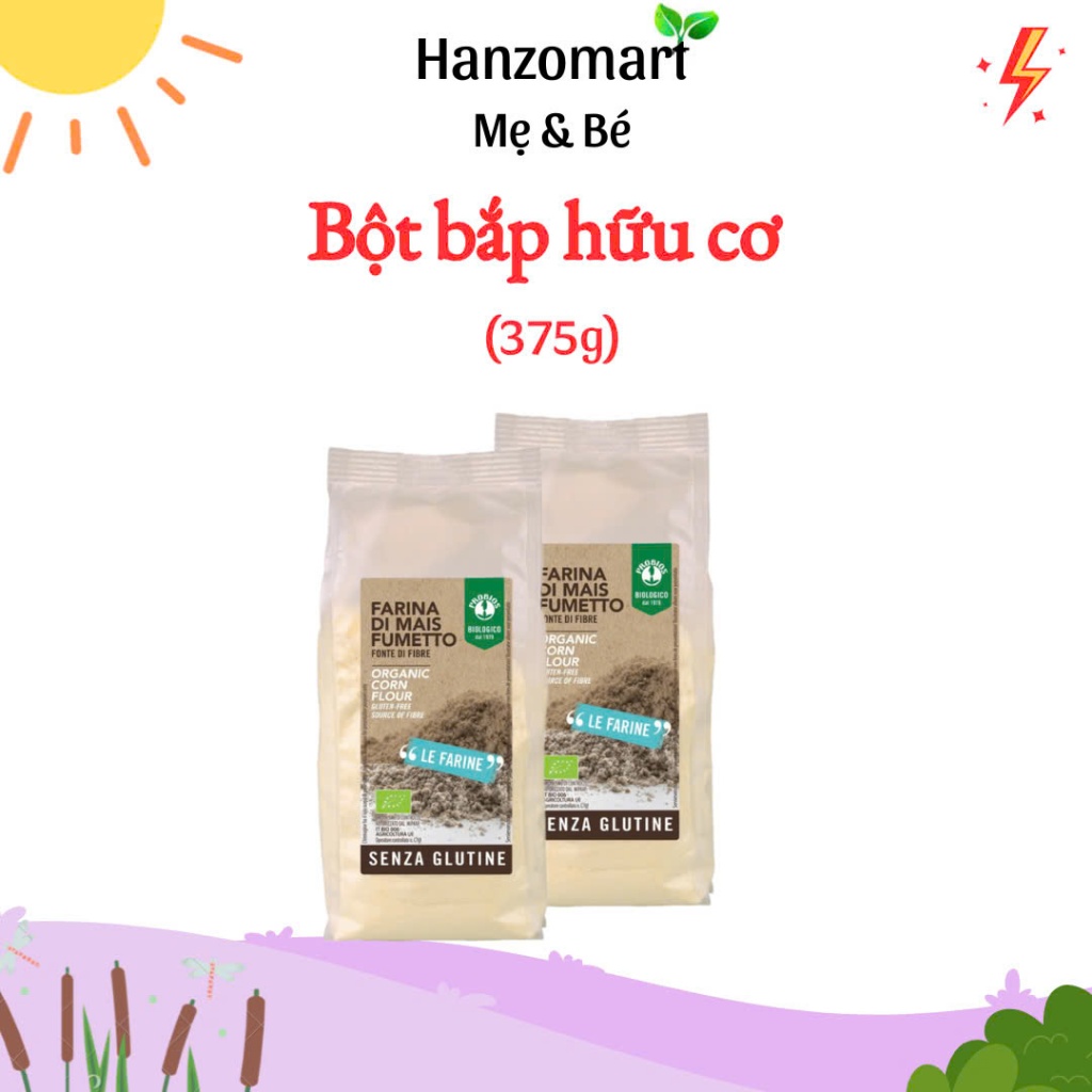 Bột bắp hữu cơ cho bé ProBios 375gr - hanzo2009