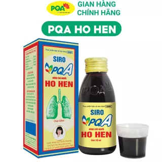 PQA HO HEN dùng cho người bị ho hen, khó thở, hen suyễn, hen phế quản.