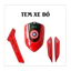 Tem dán xe Cap A Pega. Decal xe đạp điện. Sắc nét, không bay màu, chống nước. Sticker thay thế