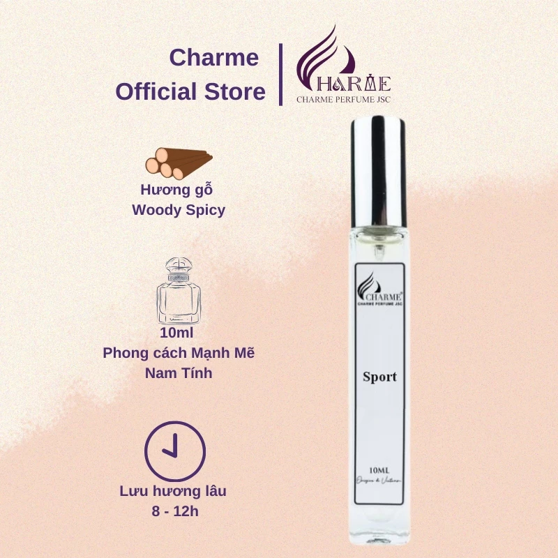 Nước hoa Charme Sport 10ml