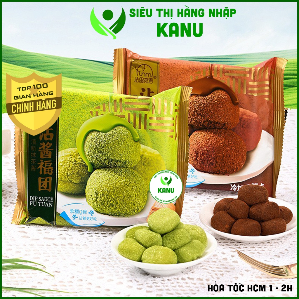 Bánh mochi phủ sốt socola & matcha 60g siêu ngon | Shopee Việt Nam