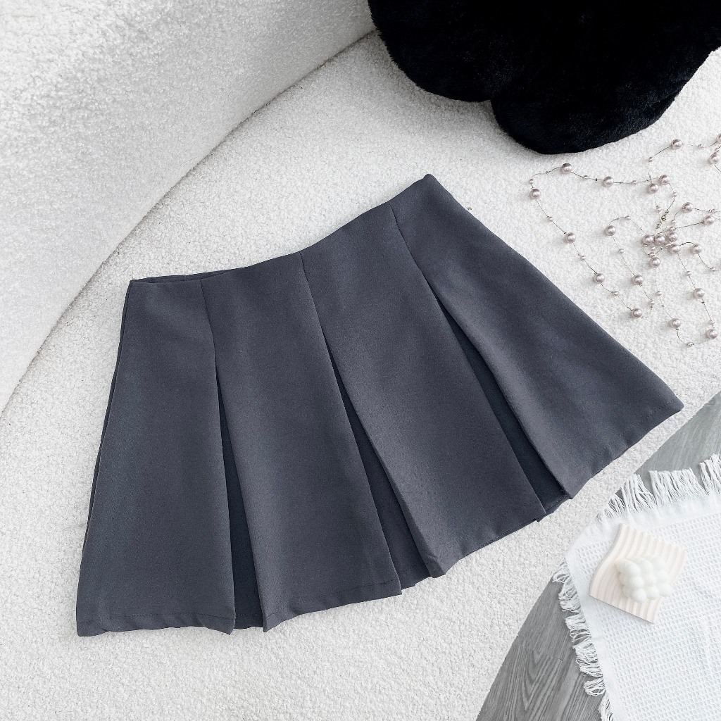 Chân Váy Xếp Ly Bigsize Nữ,Chân Váy Ngắn Đi Chơi Big Size Đi Làm Vải Tây Mềm Mát CV412