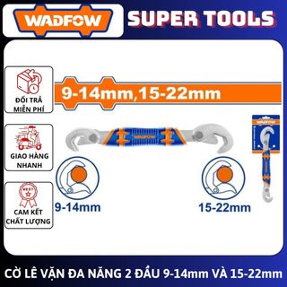ĐỒ NGHỀ WADFOW Cờ lê vạn năng 2 đầu 9-14mm & 15-22mm WUW1101