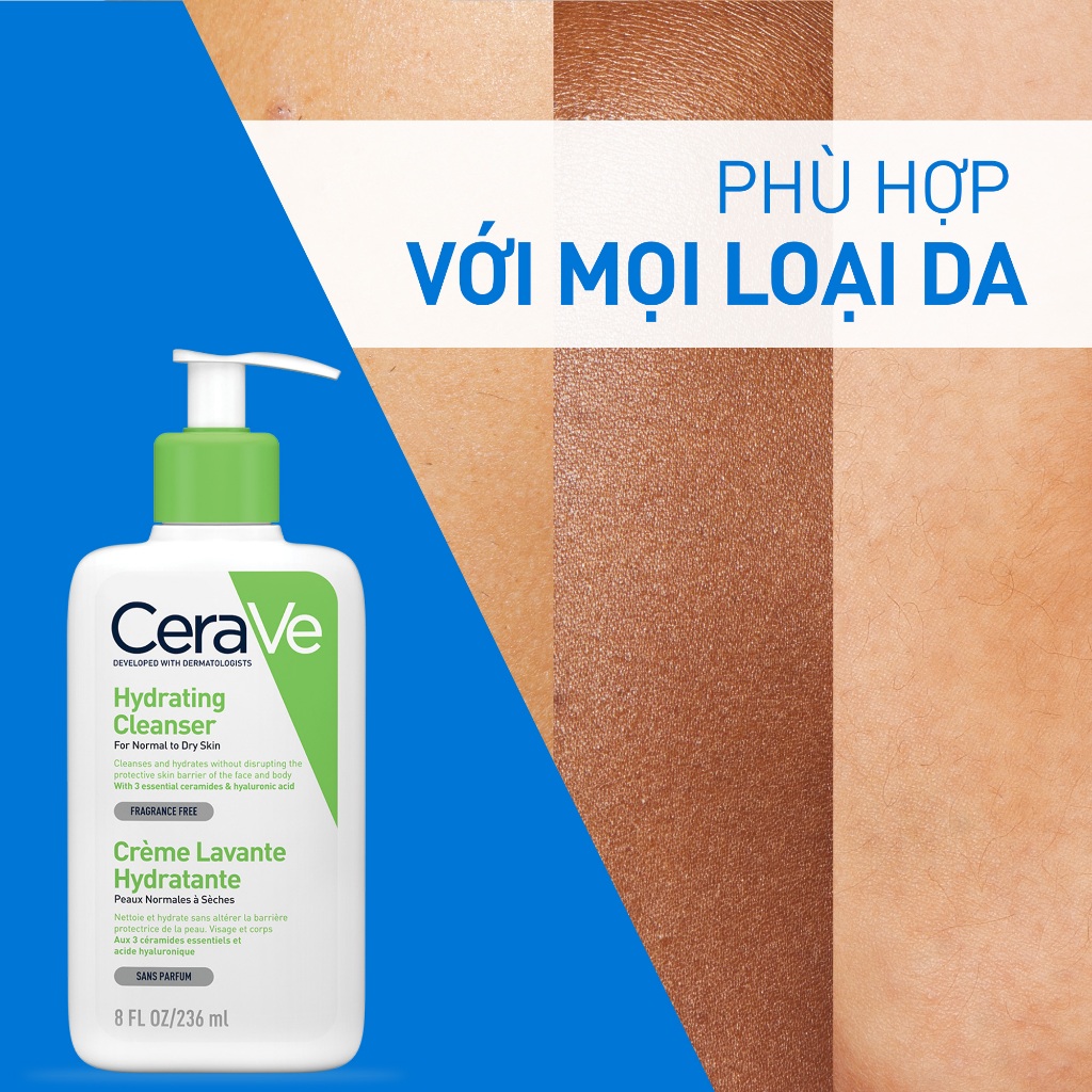 Sữa Rửa Mặt CeraVe 236ml