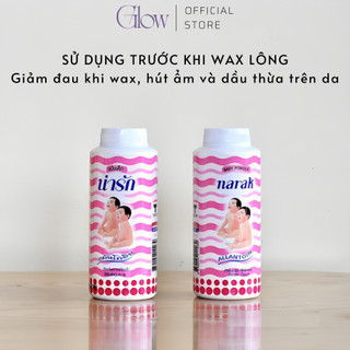 Combo Sáp Wax Lông Nóng 100gr + Mỡ Trăn Hoa Nhài 10ml + Phấn Rôm 25gr + Chén Silicon CHE TÊN