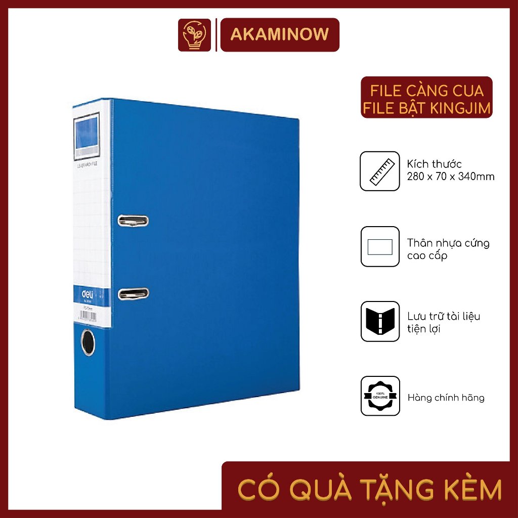 File càng cua - File bật Kingjim các kích thước | Shopee Việt Nam