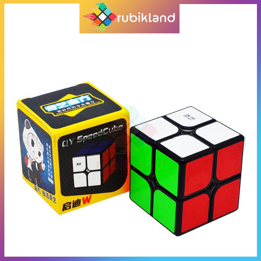 Rubik 2x2 QiYi QiDi W 2x2 Rubic 2 Tầng 2x2x2 Viền Đen Đồ Chơi Trí Tuệ ...