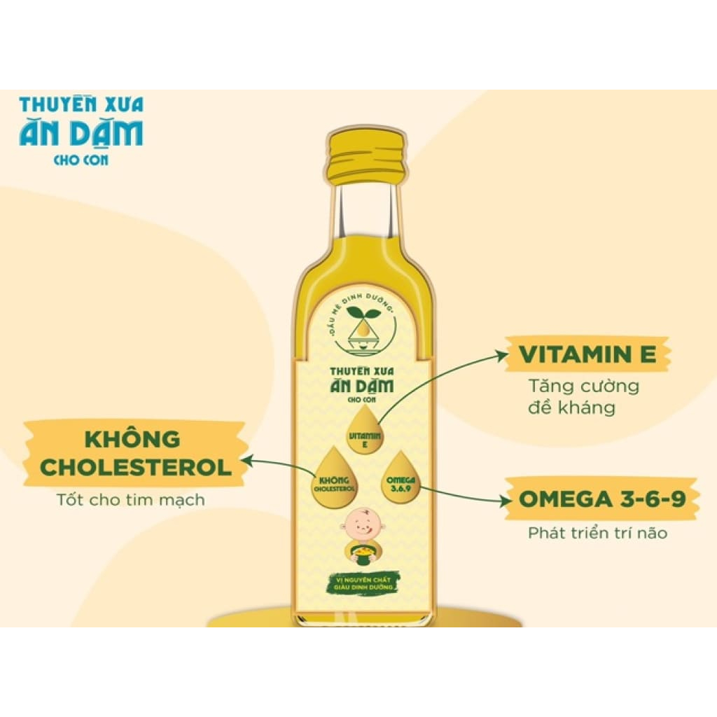 Dầu mè dinh dưỡng ăn dặm thuyền xưa 65ml