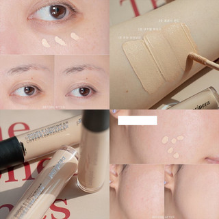 Che khuyết điểm PERIPERA Double Longwear Cover Concealer che phủ tốt mỏng nhẹ lâu trôi - Bebeau