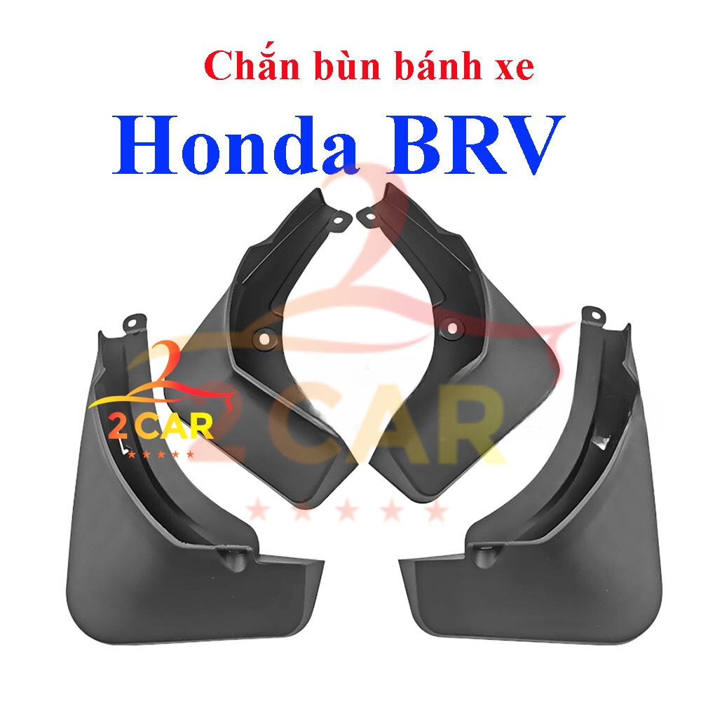 Chắn bùn bánh theo xe Honda BRV 2023 2024 2025 chắn bùn đất bắn lên xe rất tốt, kèm ốc vít