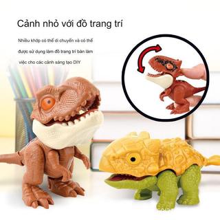 Đồ Chơi Khủng Long Cắn Tay Nhiều Mẫu Mô Hình Bằng Nhựa An Toàn Có Lò Xo Vui Nhộn Cho Bé 89061
