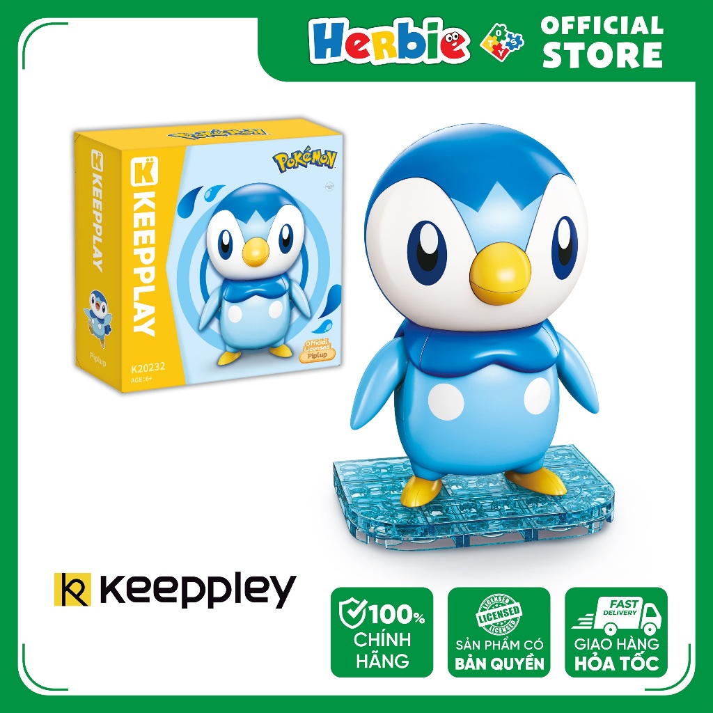 Đồ Chơi Lắp Ráp KEEPPLEY Pokemon - Kuppy Piplup K20232 Building Block ...