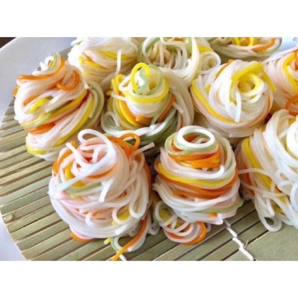 Mì somen ngũ sắc 320gr cho bé Nhật Bản