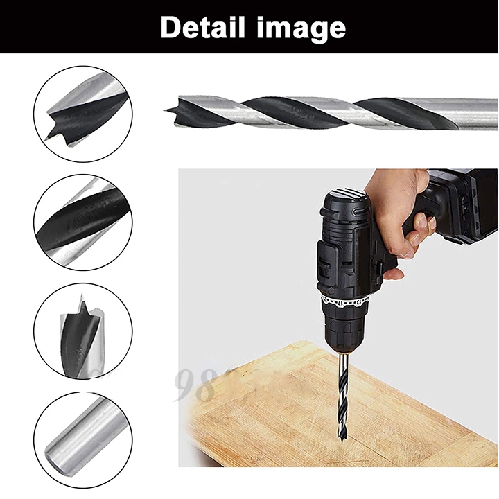 ❤️FREESHIP❤️ Bộ 8 mũi khoan gỗ 3-10mm - mũi khoan khoét lỗ gỗ