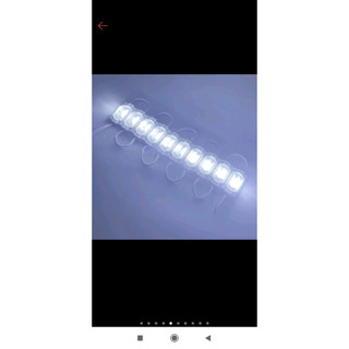 Vỉ đèn led mắt trâu 10 mắt điện 12v 24v không nháy.