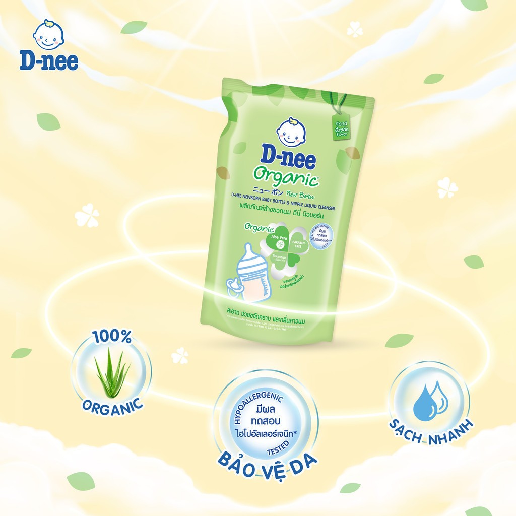 Nước rửa bình sữa DNEE organic 550ml