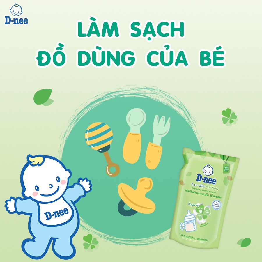 Nước rửa bình sữa DNEE organic 550ml