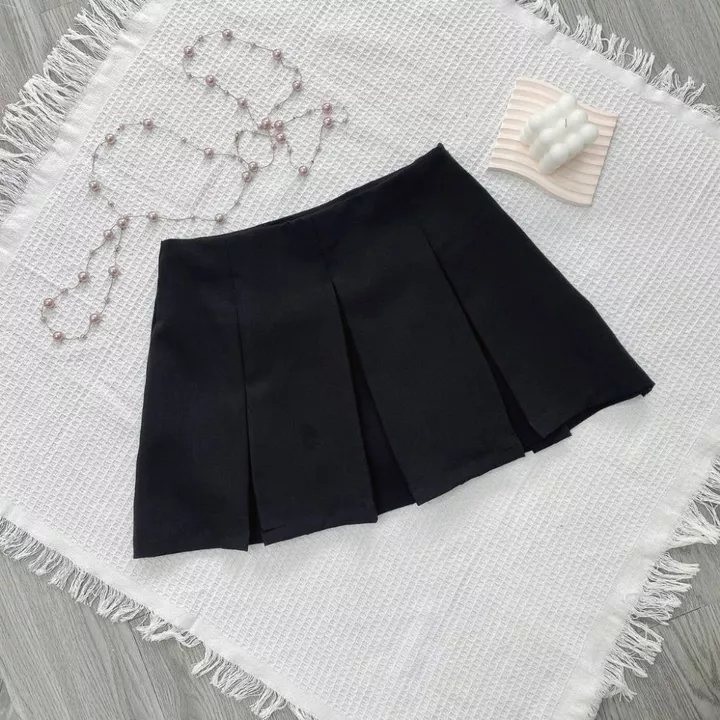 Chân Váy Tennis Bigsize Nữ,Chân Váy Kiểu Big Size Xếp Ly Bản To Đi Chơi Đi Làm Vải Tây Mềm Mại CV412