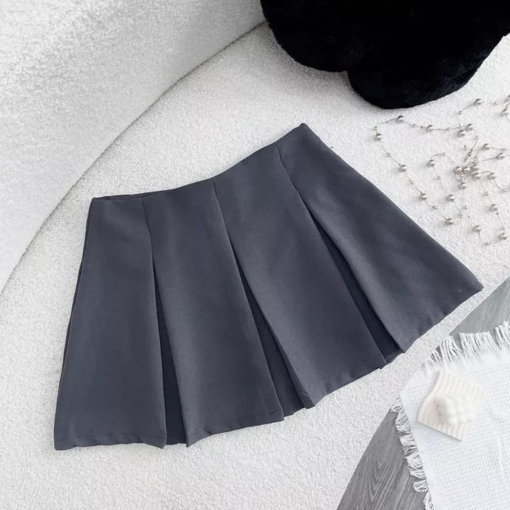 Chân Váy Tennis Bigsize Nữ,Chân Váy Kiểu Big Size Xếp Ly Bản To Đi Chơi Đi Làm Vải Tây Mềm Mại CV412