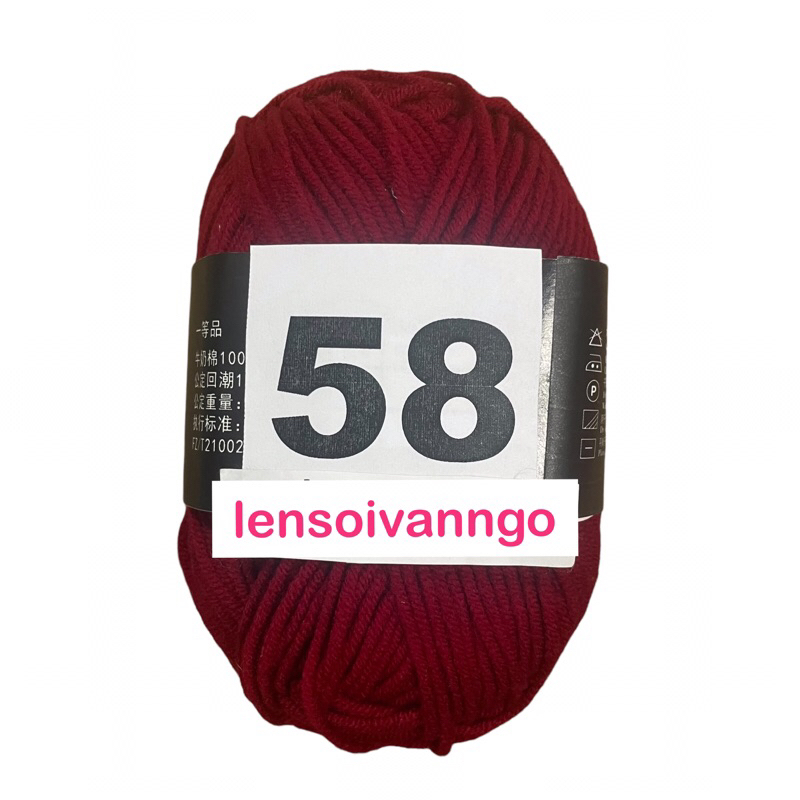 Mã 58 - đỏ đô