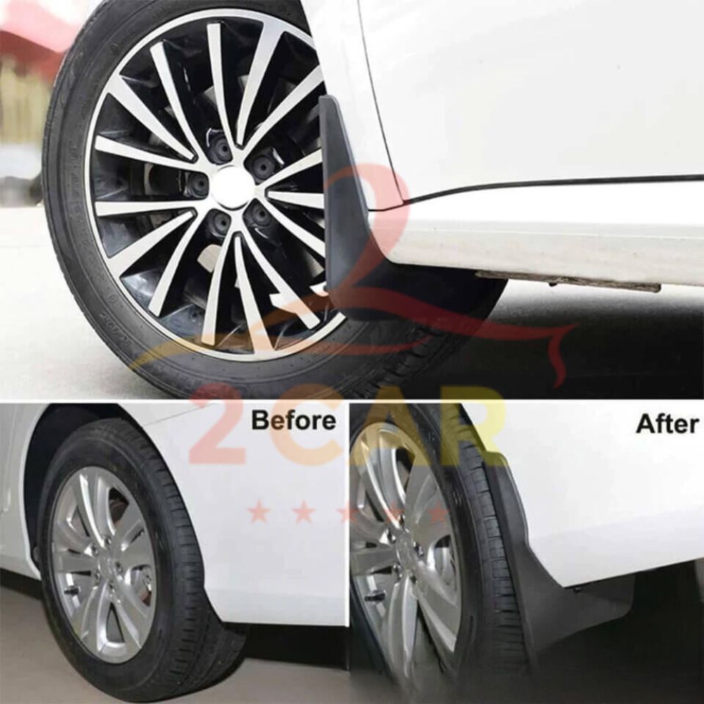 Chắn bùn bánh xe Huyndai Accent 2018-2023, chắn bùn đất bắn lên xe rất tốt, bộ 4 chi tiết kèm ốc vít