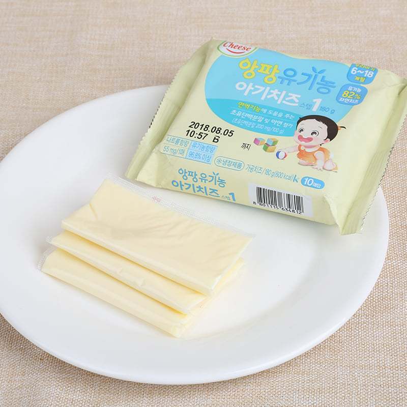 Phô mai tách muối hữu cơ Hàn Quốc cho bé ăn dặm Seoul Milk Hàn Quốc 6m+ hanzomart