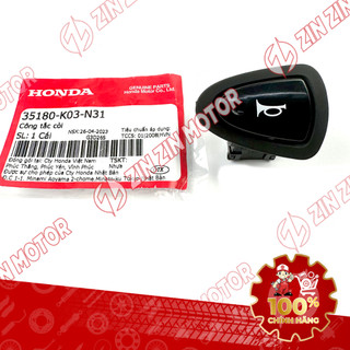 Nút Còi, Công Tắc Kèn Vario 150 K59, Vario 125 K60, Winner V1,Scoopy, SH 2017+, Vision 2014 35180-K03-N31 Chính Hãng