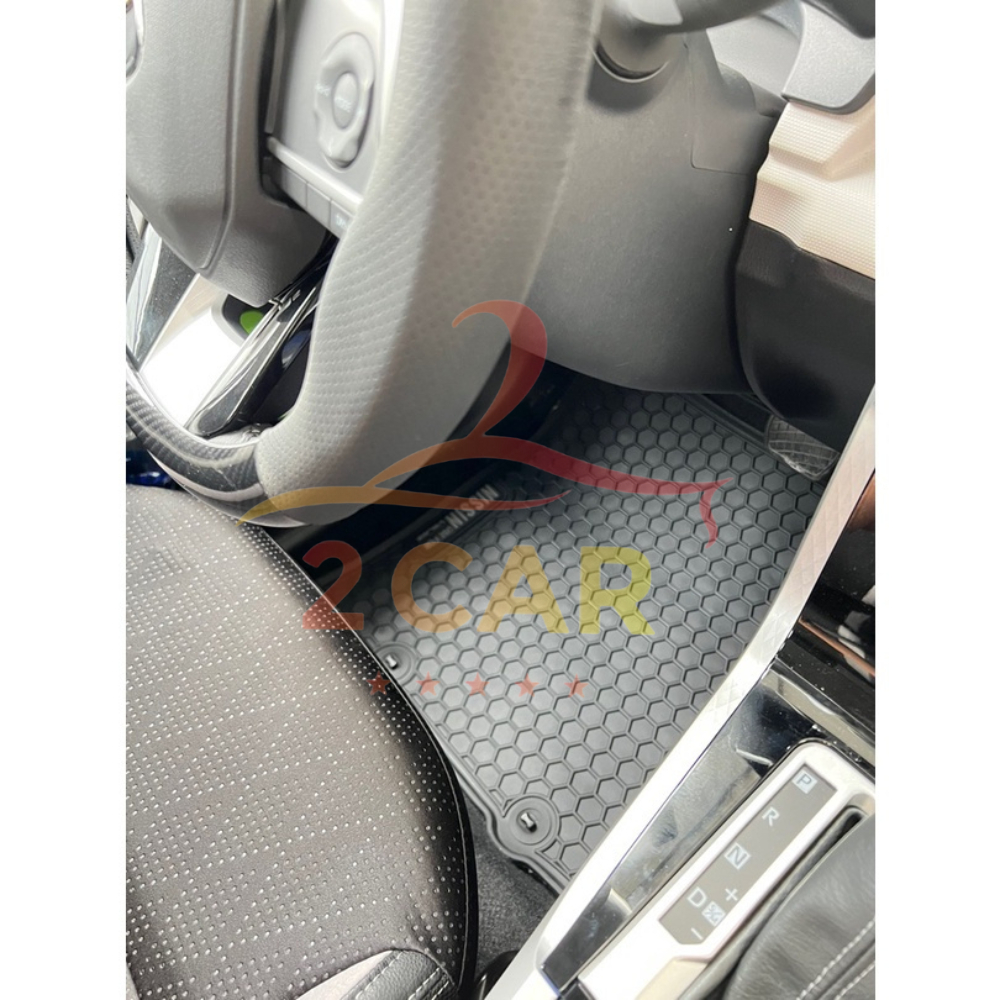 Thảm sàn, Thảm LÓT SÀN CAO SU xe Toyota Veloz Cross 2022 2023 2024 2025 cao su đúc, vân tổ ong, không mùi, MẪU NISSIN