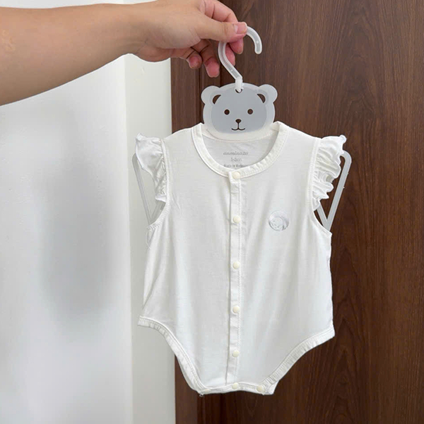 Body Chip Bé Gái Anminaza Vai Cánh Tiên Điệu Đà,Chất Vải Sợi Tre  Mềm Mịn Và Co Dãn + Tặng Mũ - Hàng Chính Hãng AMI0147