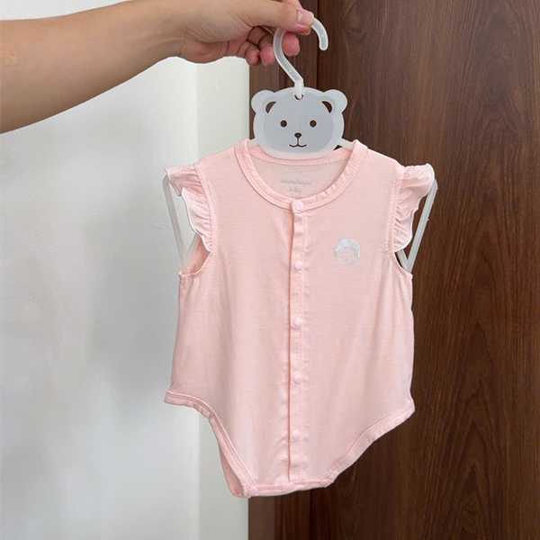 Body Chip Bé Gái Anminaza Vai Cánh Tiên Điệu Đà,Chất Vải Sợi Tre  Mềm Mịn Và Co Dãn + Tặng Mũ - Hàng Chính Hãng AMI0147